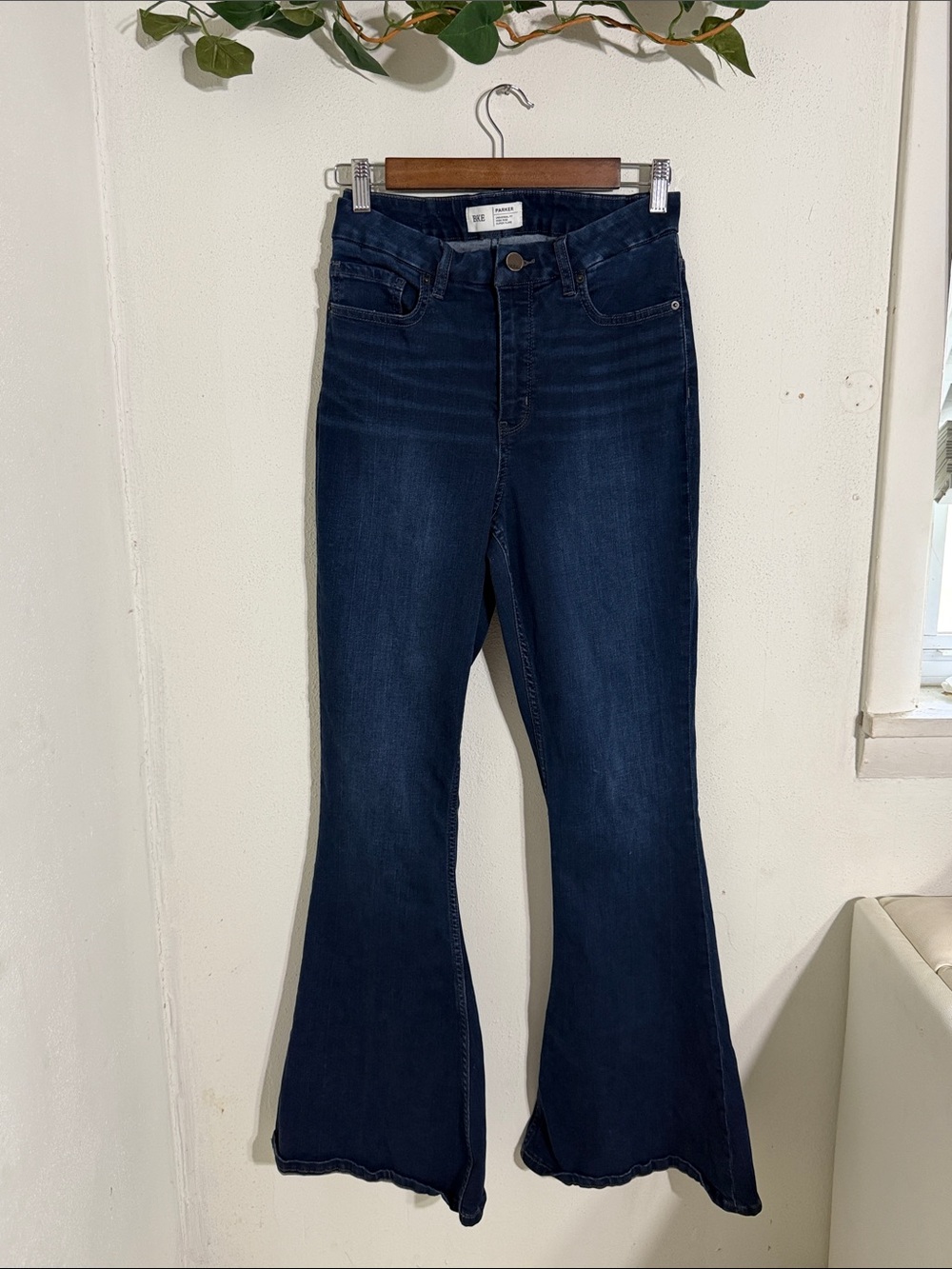 BKE Deep Indigo Flare Jeans